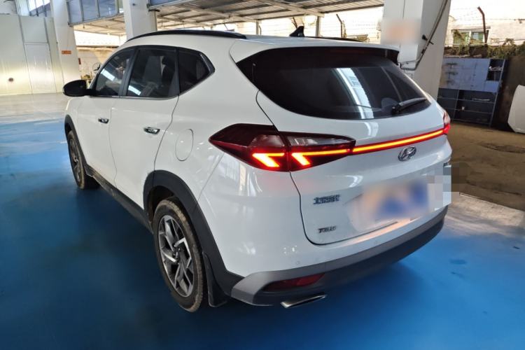 Used Hyundai Tucson 2019 280TGDi Dual-Clutch Two-Wheel Drive Fashion Edition China VI Standard Rear Left 45 Deg