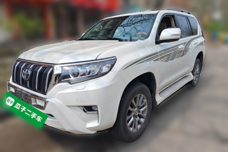 Used Toyota Prado 2018 3.5L Automatic TX-L with Rear-Mounted Spare Tire