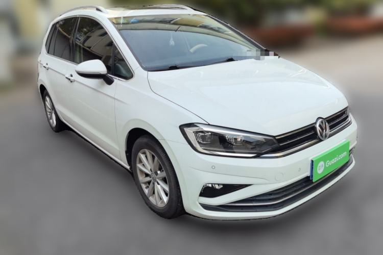 Used Volkswagen Golf Sportsvan 2019 280TSI Automatic Trendy Model China VI Standard Front Right 45 Deg