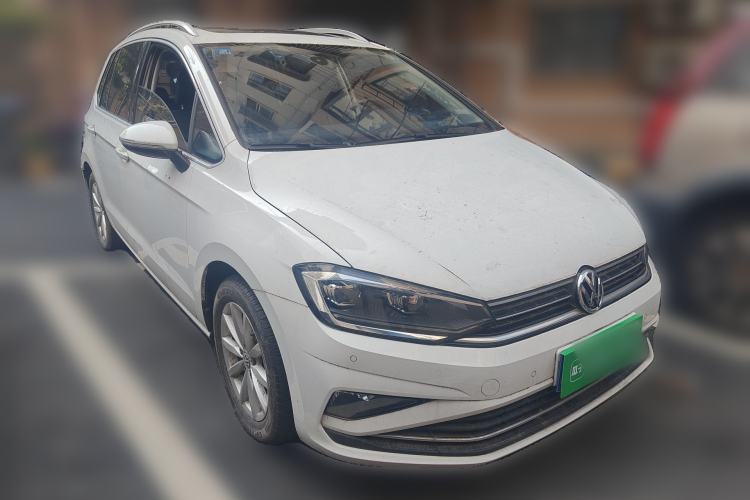 Used Volkswagen Golf Sportsvan 2019 280TSI Automatic Trendy Model China VI Standard Front Right 45 Deg