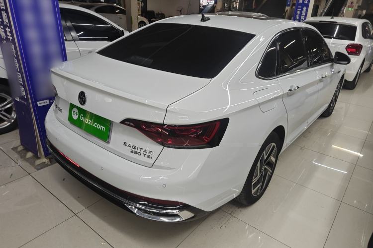 Used Volkswagen Sagitar 2023 280TSI DSG Beyond Lite Edition Rear Right 45 Deg