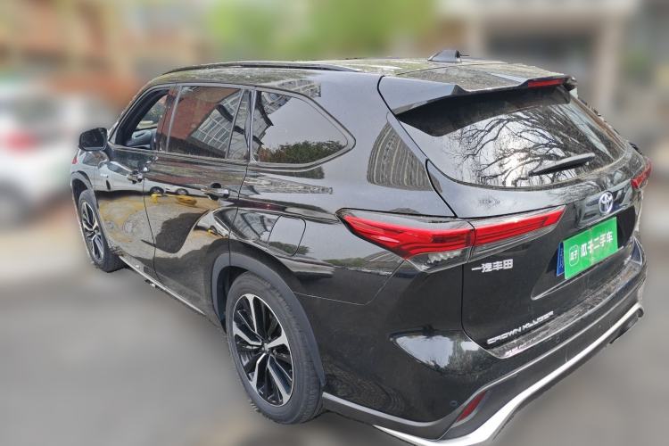 Used Toyota Crown Kluger 2021 2.5L HEV Four-Wheel Drive Premium Edition Rear Left 45 Deg