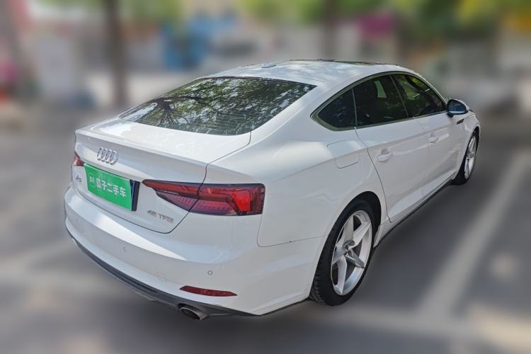 Used Audi A5 2019 Sportback 40 TFSI Fashion Model Rear Right 45 Deg