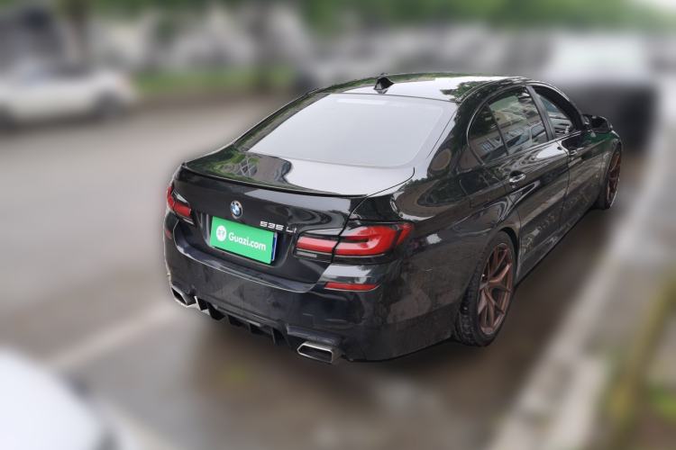 Used BMW 5 Series 2015 535Li Leading Model Rear Right 45 Deg