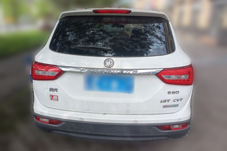 Used Dongfeng Fengon 580 2017 1.5T CVT Comfort Model Rear