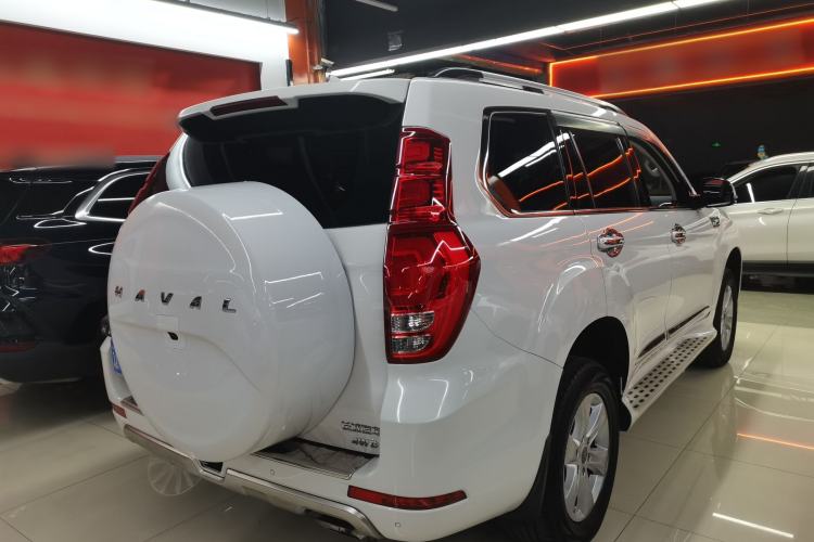 Used Haval H9 2016 2.0T Four-Wheel Drive Luxury 7-Seater Rear Right 45 Deg