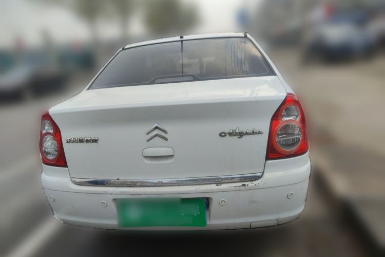 Used Citroen Elysee 2013 Sedan Classic 1.6L Manual Tech Model CNG Rear