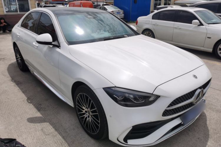 Used Mercedes-Benz C-Class 2024 Restyled C-Class 260 L Sport Edition Front Right 45 Deg