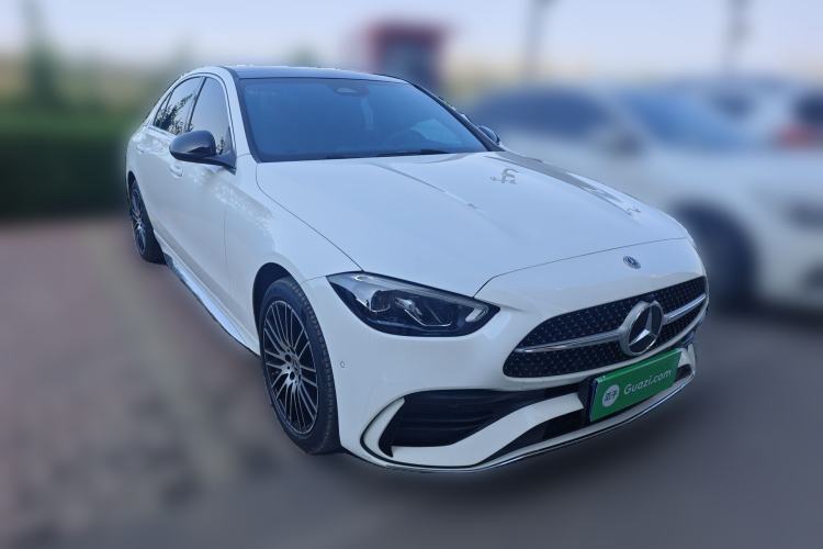 Used Mercedes-Benz C-Class 2023 Restyled C 260 L Sport Edition Front Right 45 Deg
