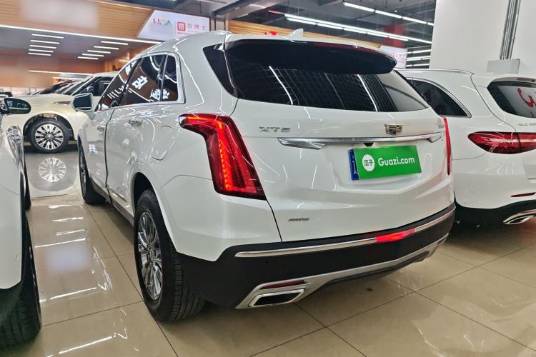 Used Cadillac XT5 2020 28T Four-Wheel Drive Luxury Version Rear Left 45 Deg