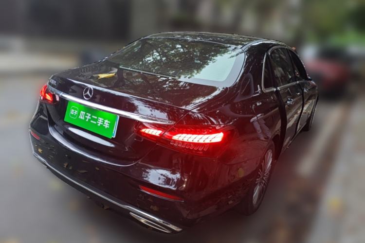 Used Mercedes-Benz E-Class 2021 E 300 L Stylish Model Rear Right 45 Deg