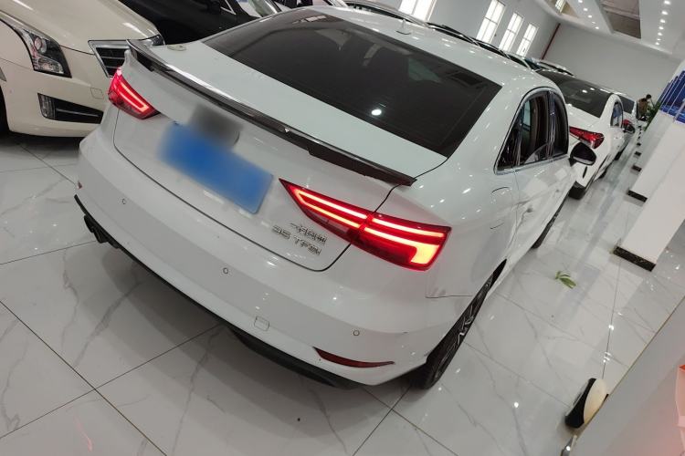 Used Audi A3 2018 30th Anniversary Edition Limousine 35 TFSI Ambition Model Rear Right 45 Deg