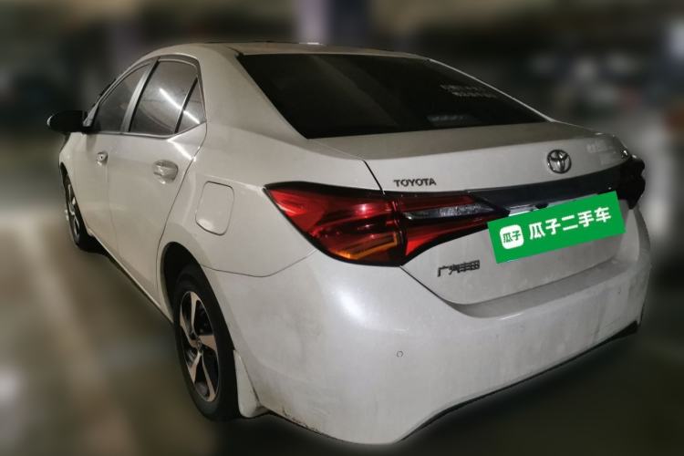 Used Toyota Levin 2017 Revised 185T CVT Elite Edition China V Standard Rear Left 45 Deg