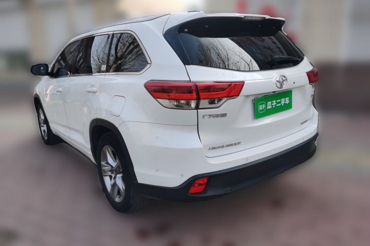 Used Toyota Highlander 2020 2.0T Four-Wheel Drive Millionth Anniversary Edition 7 Seats Rear Left 45 Deg