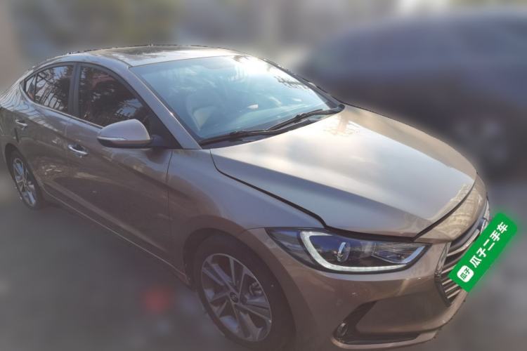 Used Hyundai Elantra (6th Generation / Lingdong) 2016 1.6L Automatic ZhiXuan – Elite Version Front Right 45 Deg