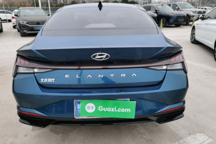 Used Hyundai Elantra 2021 1.5L CVT LUX Prestige Edition Rear