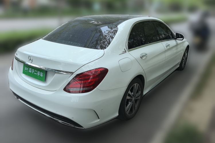 Used Mercedes-Benz C-Class 2015 Revised C 200 L Sport Edition Rear Right 45 Deg