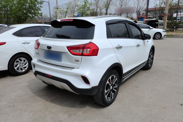 Used Geely Auto Vision X3 2017 1.5L Automatic Luxury Model Rear Right 45 Deg