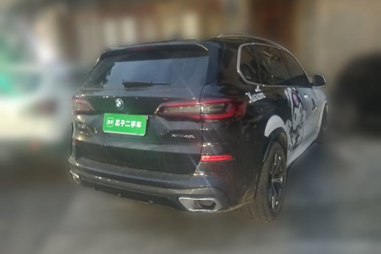 Used BMW X5 2022 xDrive 40Li M Sport Package Rear Right 45 Deg