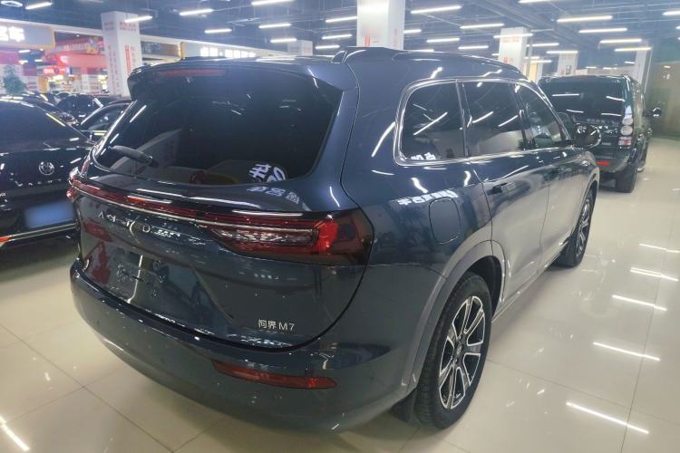 Used Hima AITO M7 2024 1.5T Intelligent Drive 4WD Ultra Version 5 Seats Rear Right 45 Deg