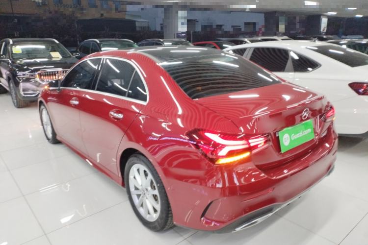 Used Mercedes-Benz A-Class 2022 Restyled A 200 L Sport Sedan Dynamic Version Rear Left 45 Deg