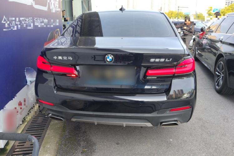 Used BMW 5 Series 2022 Second Facelift 525Li M Sport Package Rear