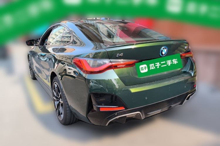 Used BMW i4 2022 M50 Rear Left 45 Deg