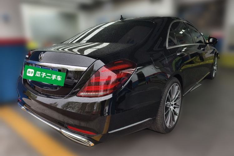 Used Mercedes-Benz S-Class 2014 S 320 L Business Model Rear Right 45 Deg