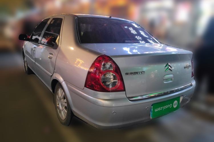 Used Citroen Elysee 2012 Sedan 1.6L Manual Tech Model CNG Rear Left 45 Deg