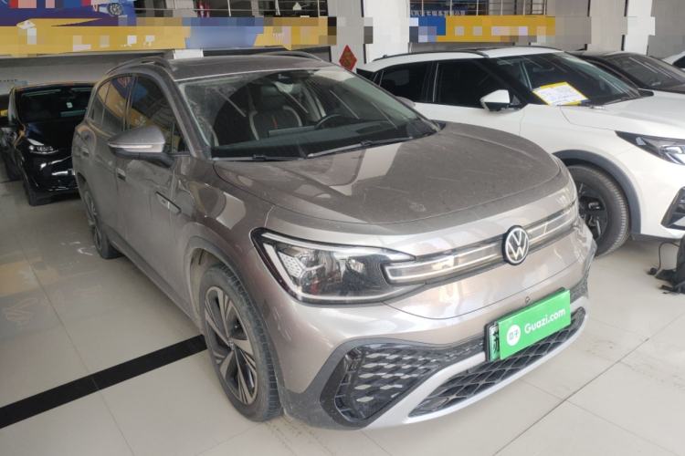 Used Volkswagen ID.6 CROZZ 2021 Long-Range PRO Edition Front Right 45 Deg