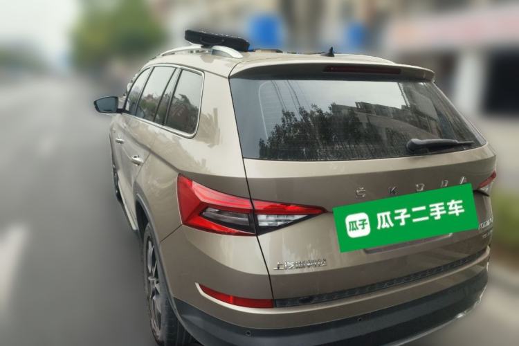 Used Skoda Kodiaq 2019 Facelifted TSI330 5-Seater Two-Wheel-Drive Luxury Enjoyment Edition China VI Standard Rear Left 45 Deg