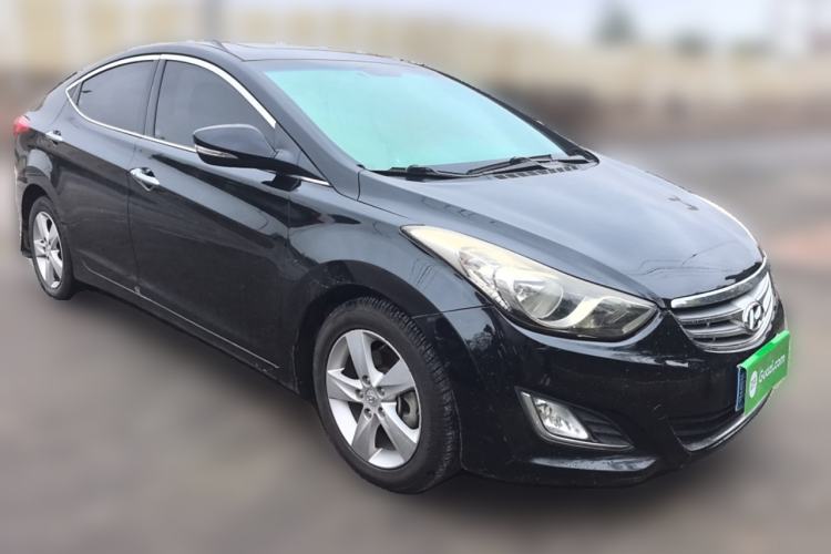 Used Hyundai Elantra (5th Generation / Langdong) 2013 1.6L Automatic Leading Model Front Right 45 Deg