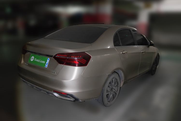Used Geely Auto Emgrand 2019 Leading Edition 1.5L CVT Upward-Connected Model China VI Standard Rear Right 45 Deg