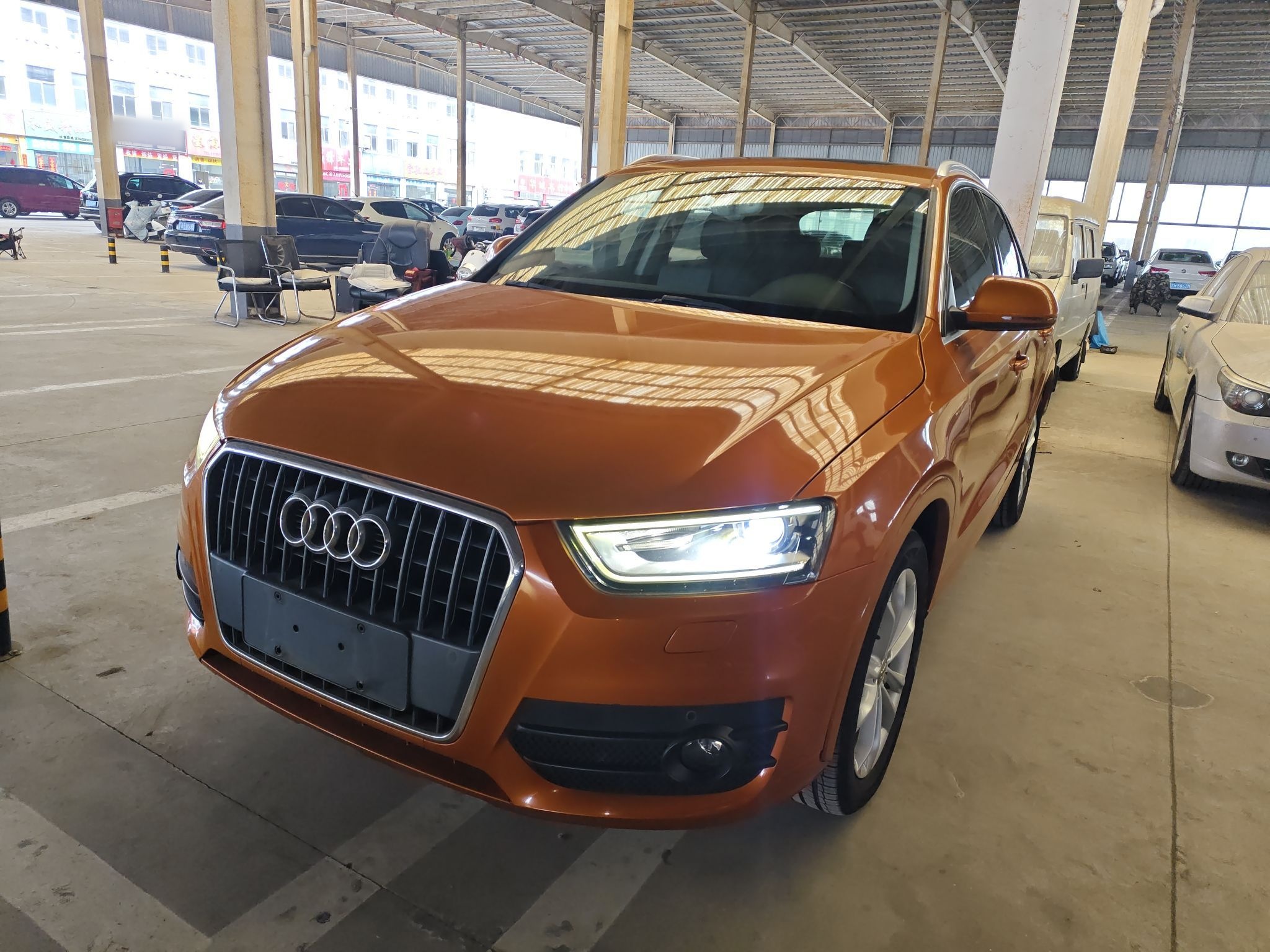 Parte inferior delantera