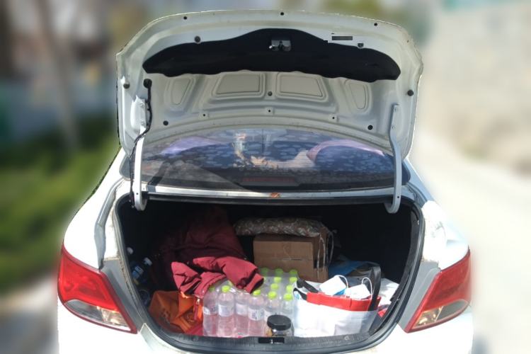 Used Hyundai Verna (older generation) 2016 1.4L Manual Smart GLS Trim Trunk