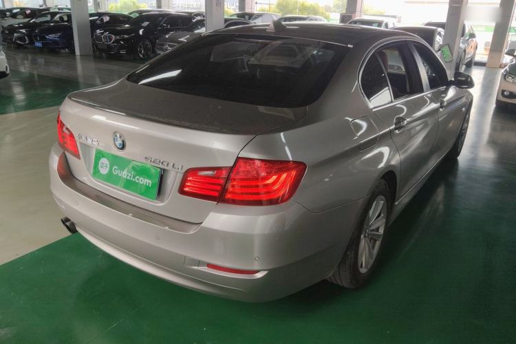 Used BMW 5 Series 2017 520Li Elegant Edition Rear Right 45 Deg