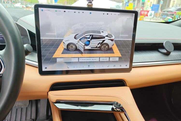 Used Zeekr 001 2023 WE Edition 86 kWh Audio And AC Panel