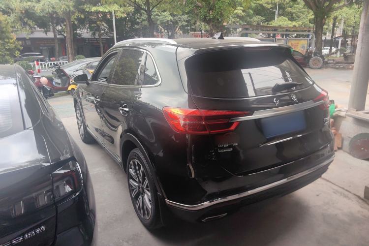 Used Hongqi HS5 2022 Facelifted Version 2.0T Smart Connect Flagship All-Wheel-Drive Edition Rear Left 45 Deg