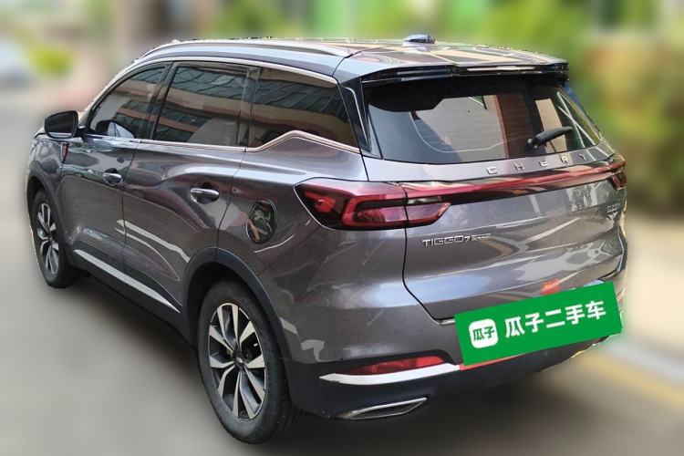 Used Chery Tiggo 7 PLUS 2021 1.5T CVT 48V Prestige Version Rear Left 45 Deg
