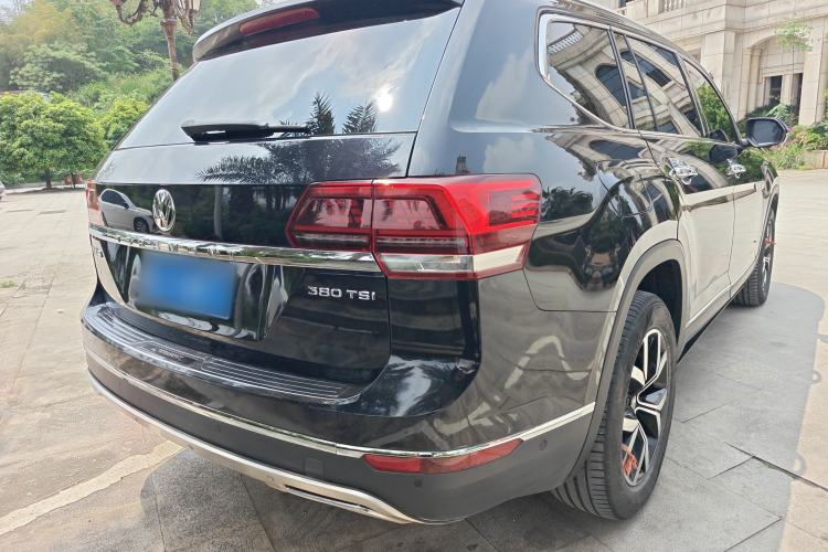 Used Volkswagen Teramont 2020 Revised Version 380TSI Four-Wheel Drive Luxury Edition Rear Right 45 Deg