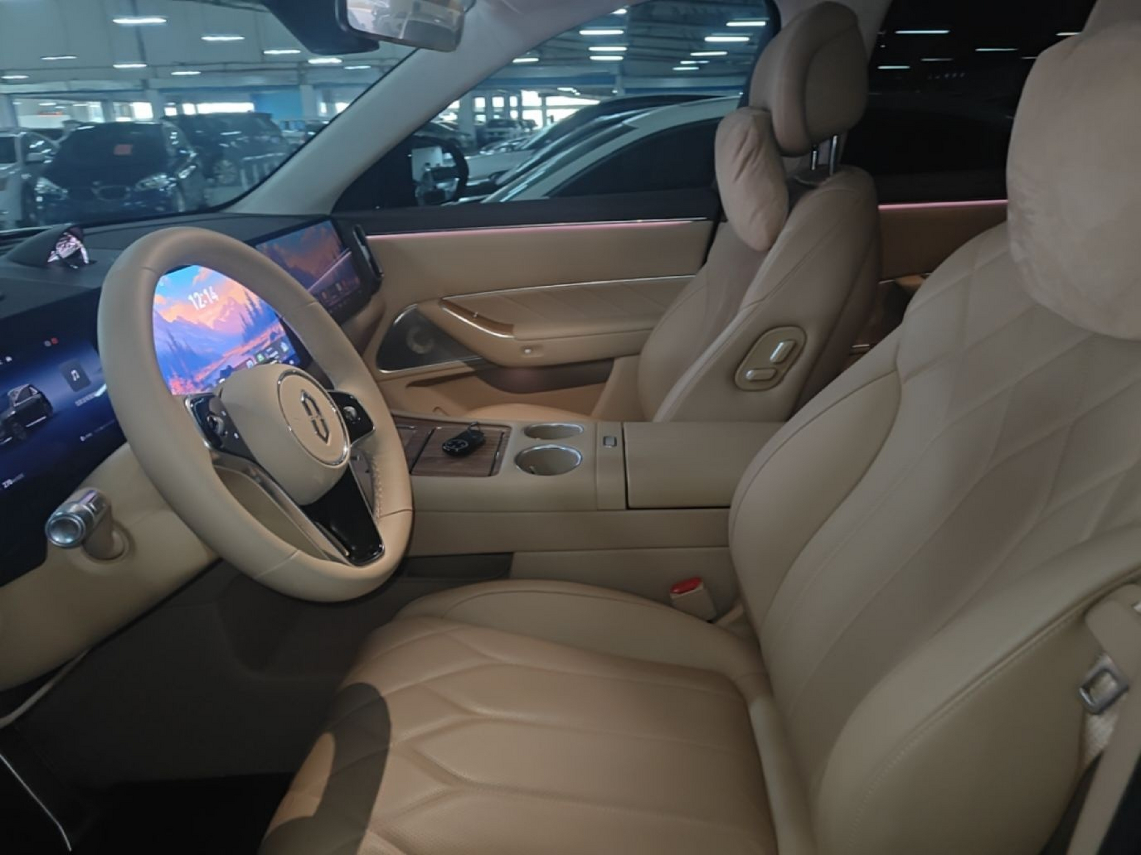 Avant de la voiture