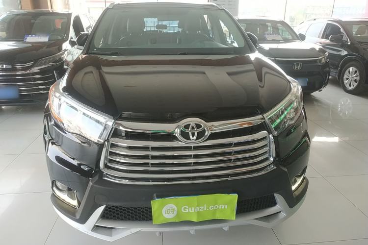 Used Toyota Highlander 2015 2.0T Four-Wheel Drive Luxury Edition 7-Seater Front