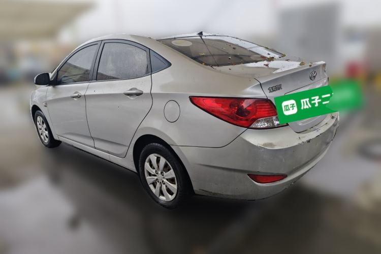 Used Hyundai Verna (older generation) 2010 Sedan 1.4L Manual Comfort GS Rear Left 45 Deg