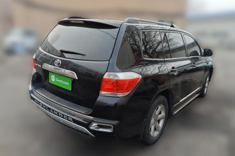 Used Toyota Highlander 2012 2.7L 2WD 5-Seater Elite Edition Rear Right 45 Deg