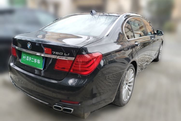 Used BMW 7 Series 2010 760Li Rear Right 45 Deg