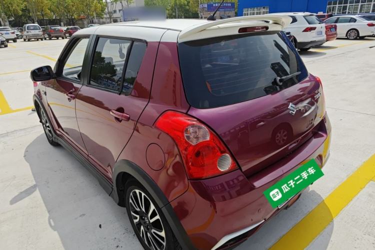 Used Suzuki Swift 2013 1.5L Automatic 20th Anniversary Limited Edition Rear Left 45 Deg