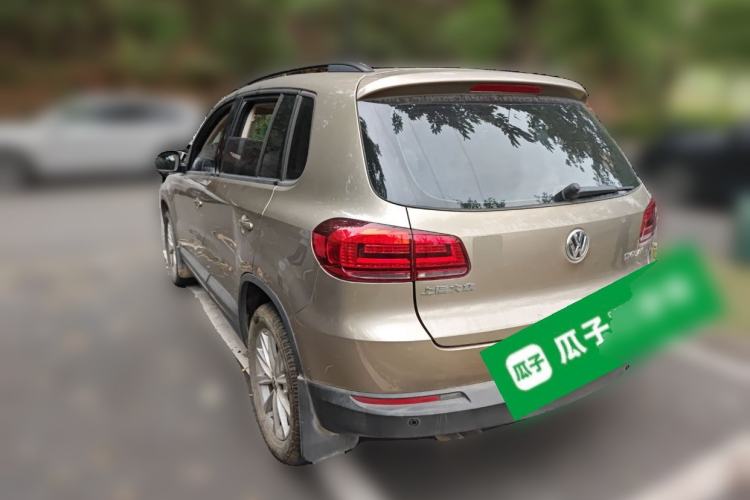 Used Volkswagen Tiguan 2015 1.8TSI Automatic Two-Wheel Drive Comfort Edition Rear Left 45 Deg