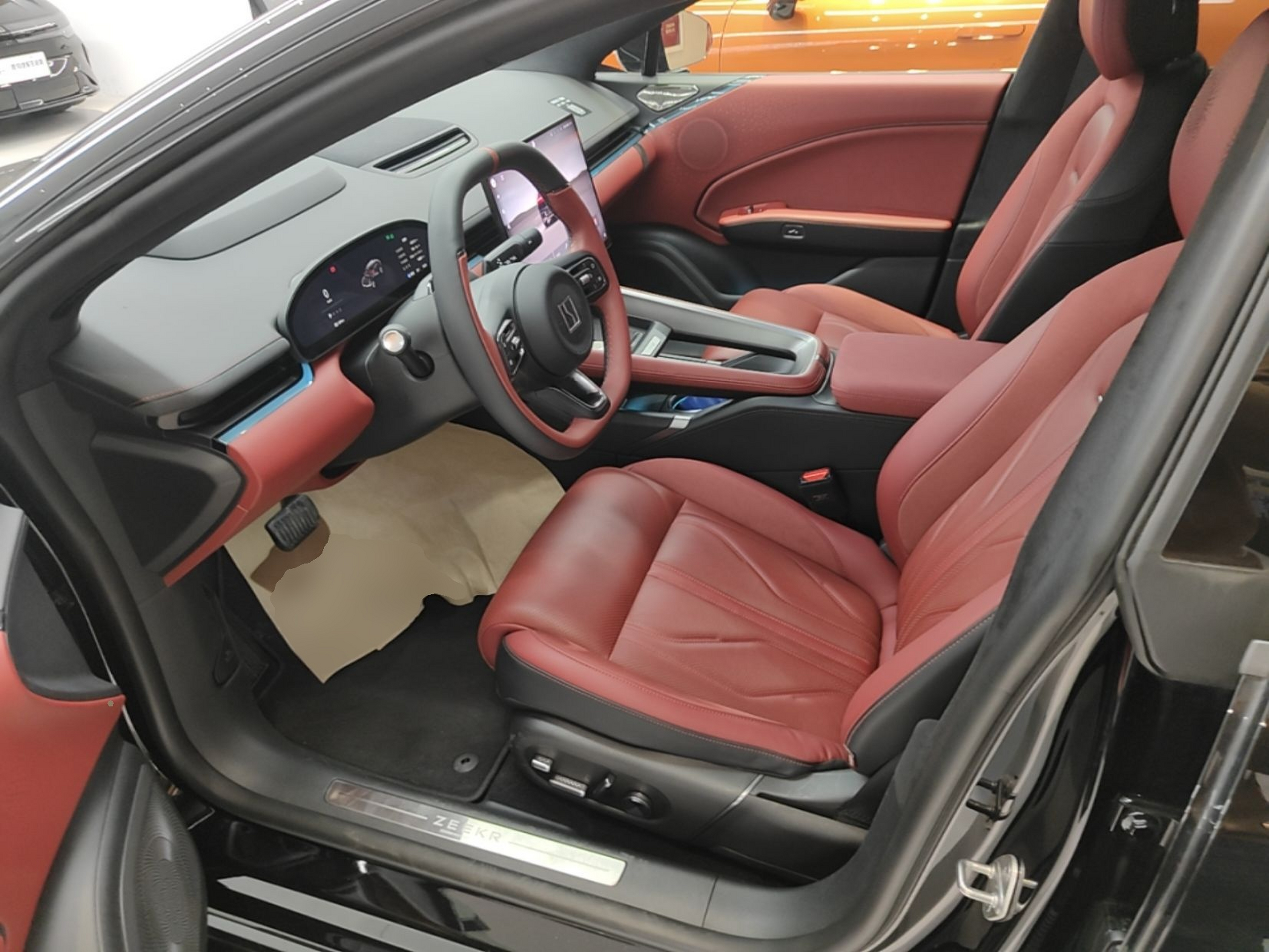 Avant de la voiture