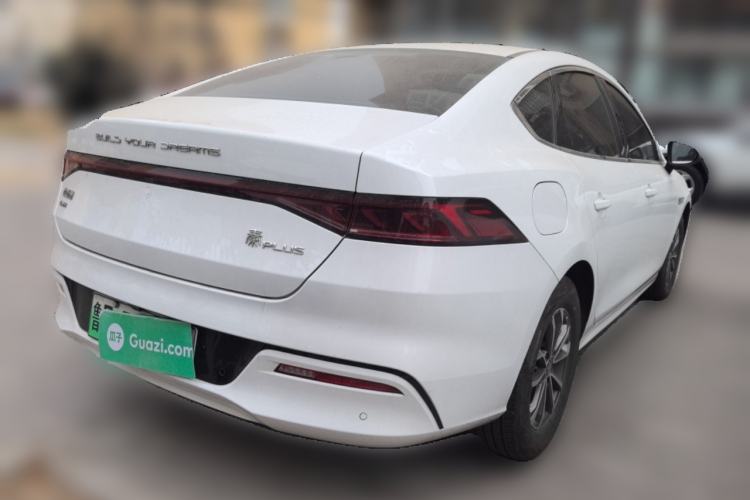 Used BYD Qin PLUS 2024 HONOR Edition DM-i 55KM Leading Model Rear Right 45 Deg