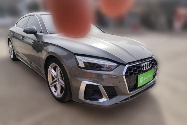 Used Audi A5 2023 Sportback 40 TFSI Fashionable and Dynamic Model Front Right 45 Deg